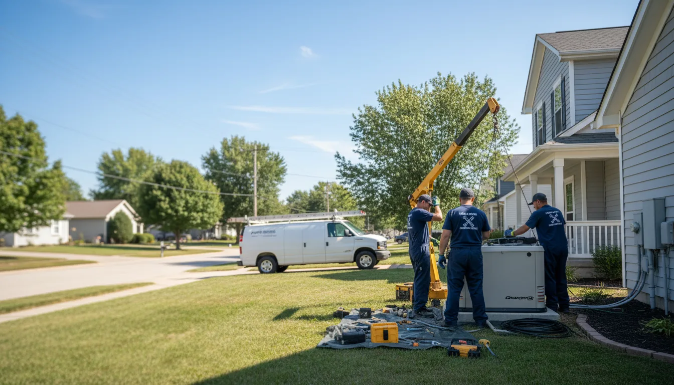 Generator Installation in Pontiac, MO near me